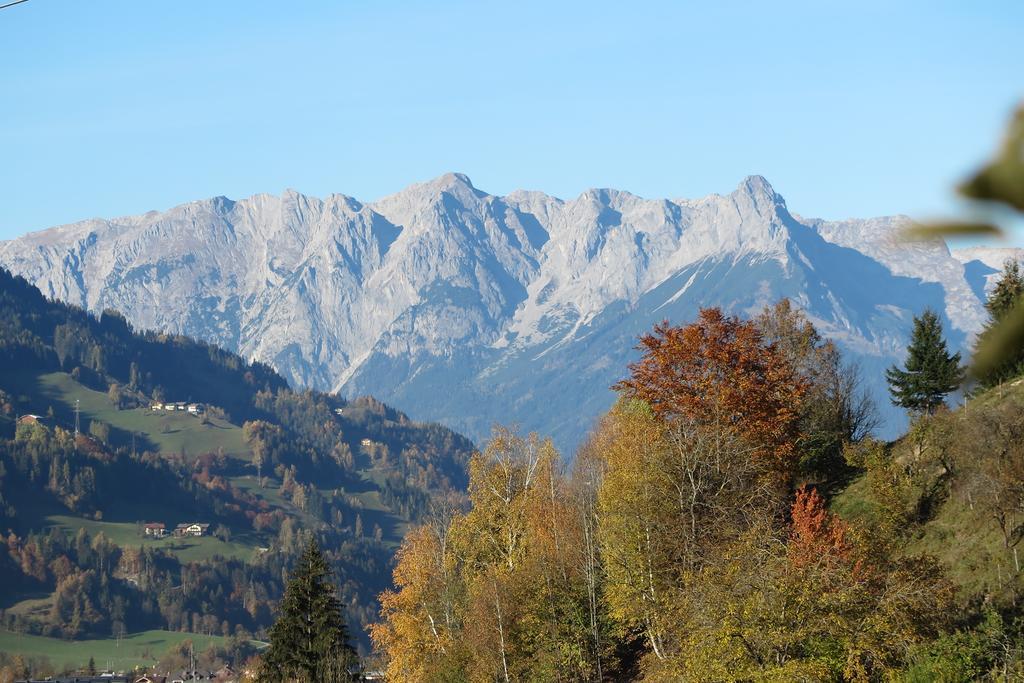 Ferienwohnung Haus Enzian St. Johann im Pongau Exterior foto